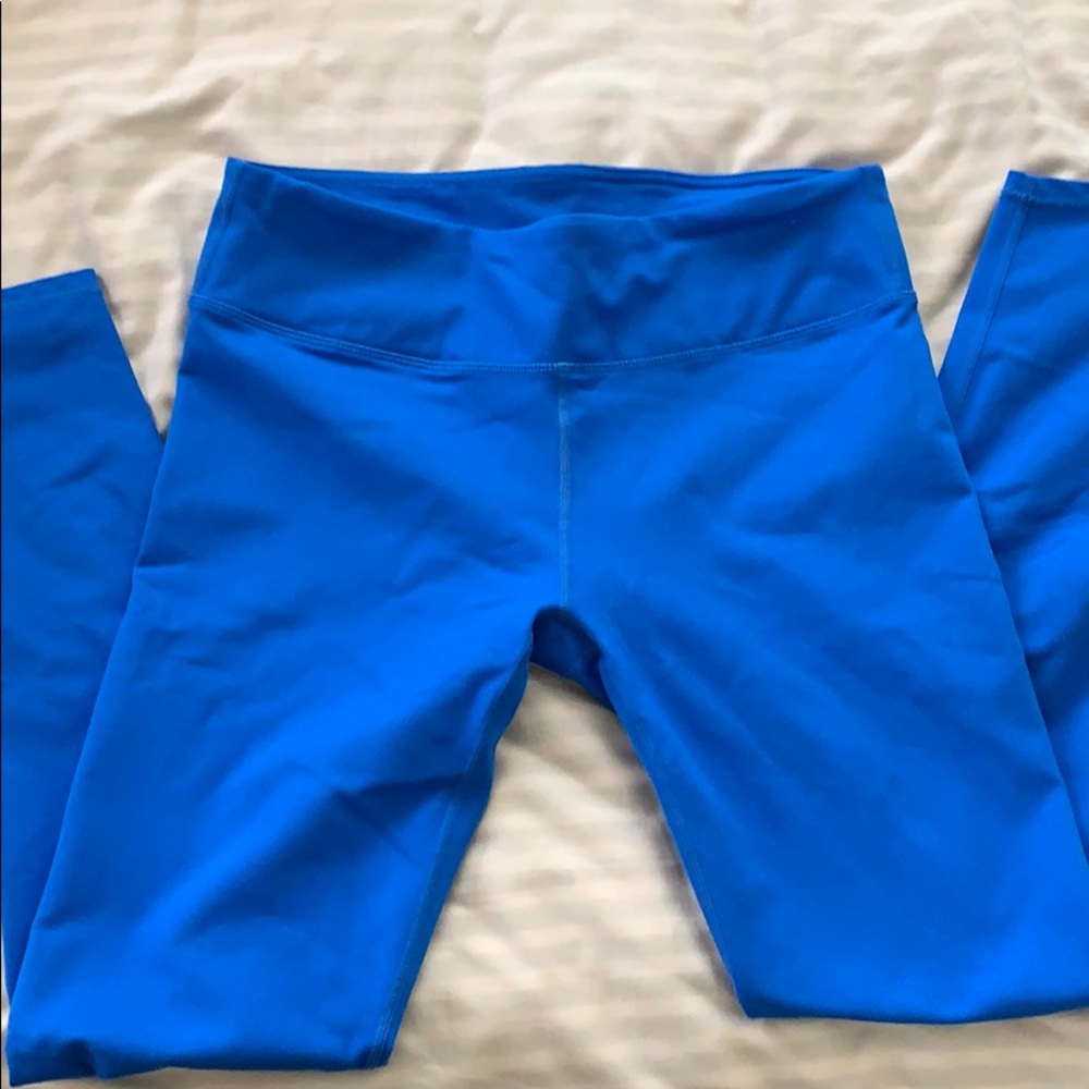 Medium blue leggings